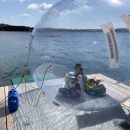 志摩の海を全身で体感！ウォーターボールをやってみた！